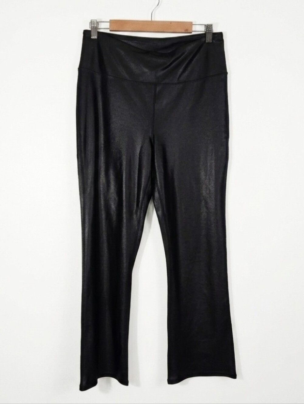 Maurices black faux leather pants
